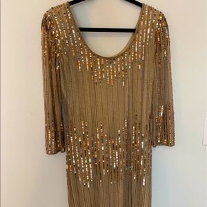 Pissarro Nights Golden Dress